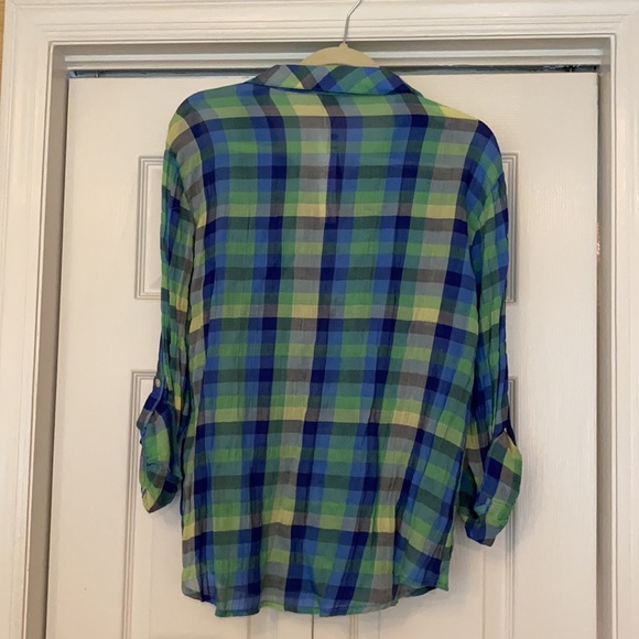 Sanctuary roll sleeve top -Size M - Picture 4 of 4